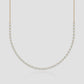 14K Halfway Oval Tennis Necklace — product video