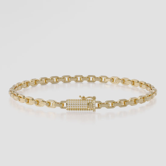 14K Anchor Link Bracelet — product video