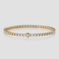 14K Princess Tennis Bracelet — product video