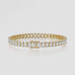 14K Oval Tennis Bracelet — product video