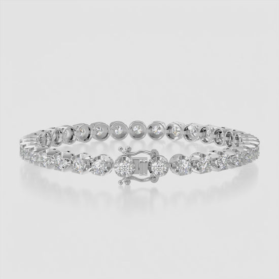 14K Buttercup Tennis Bracelet — product video