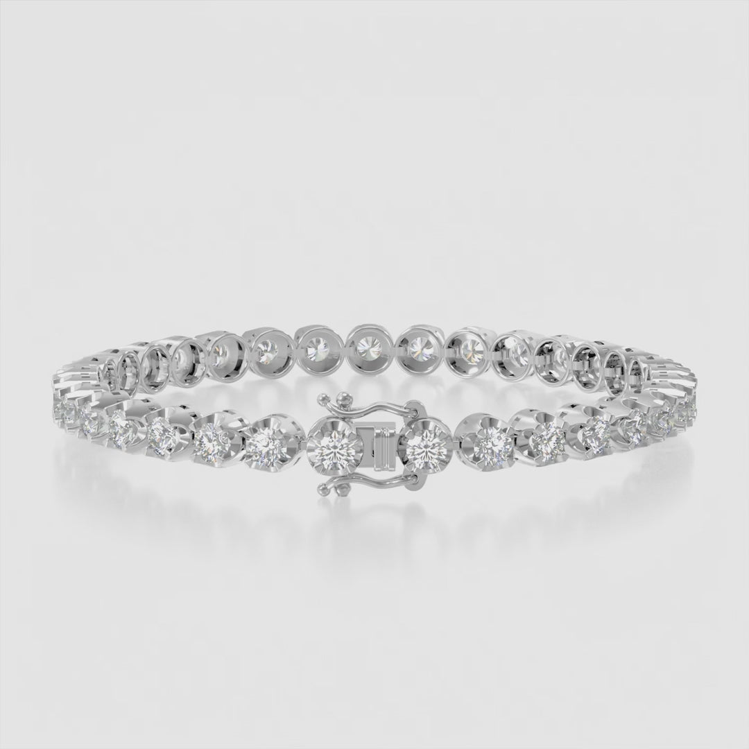 14K Buttercup Tennis Bracelet — product video