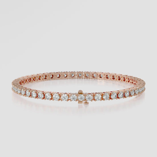 5-Day Custom Underlock Tennis Bracelet — product video