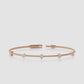 14K Clover Illusion Flexible Bangle — product video