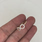 10K Yellow Gold Infinity Ring with CZ Stones – Elegant & Timeless Design