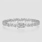 14K Pear Round Tennis Bracelet — product video