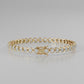 14K Bezel Tennis Bracelet — product video