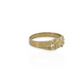 10K Yellow Gold Nugget Ring – Solid Gold Statement Ring