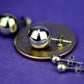 14k White Gold Ball Stud Earrings Top Quality High Polish