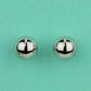 14k White Gold Ball Stud Earrings Top Quality High Polish