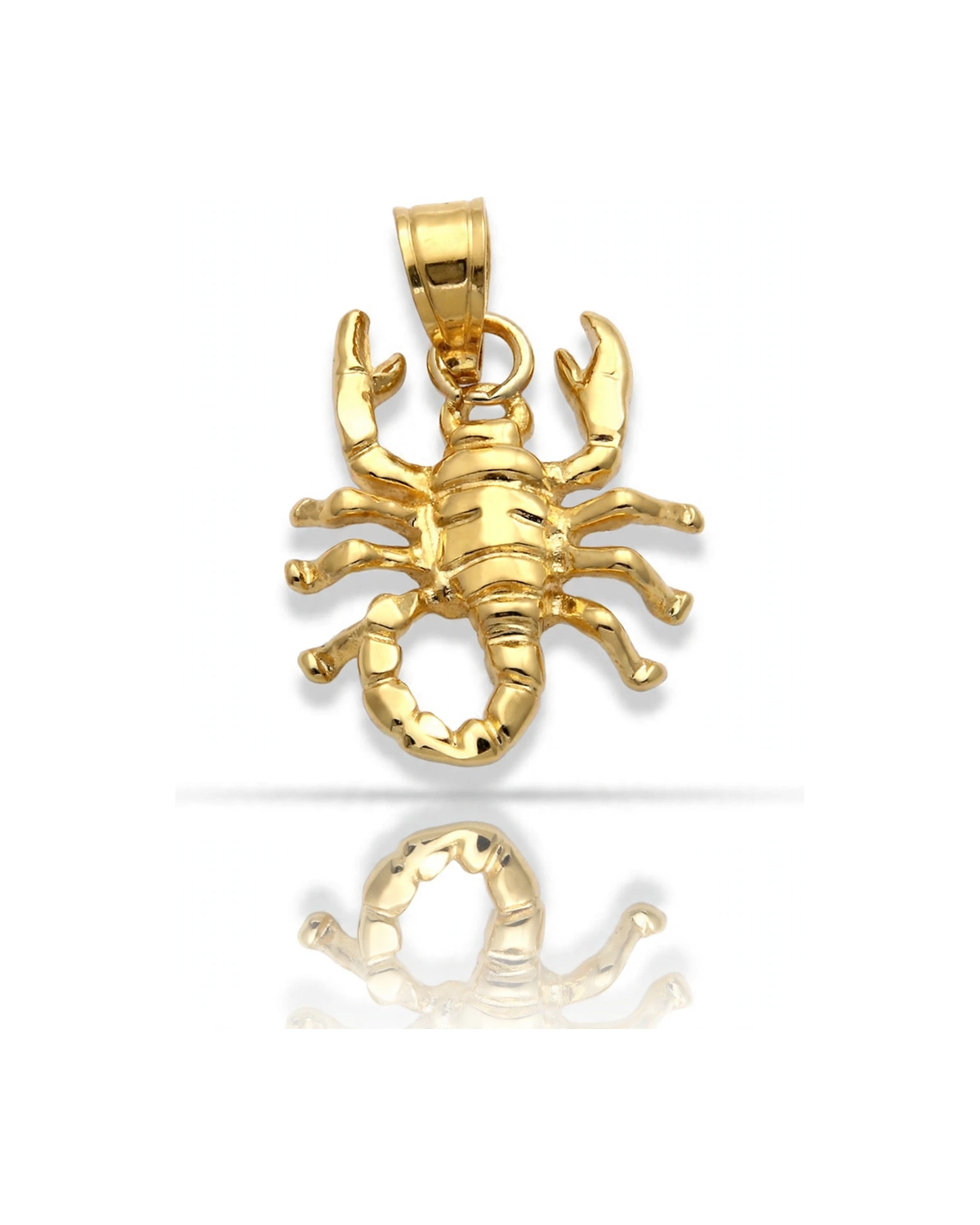 Scorpion Pendant Small - 10K Yellow Gold