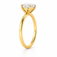14K Oval Solitaire — Classic