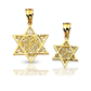 Star of David Filigree Pendant - 10K Yellow Gold