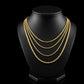 Rope Chain Necklace - 14K Yellow Gold - Solid