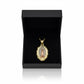Virgin Guadalupe Pendant - 10K Yellow Gold