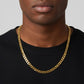 Miami Chain - 10K Yellow Gold