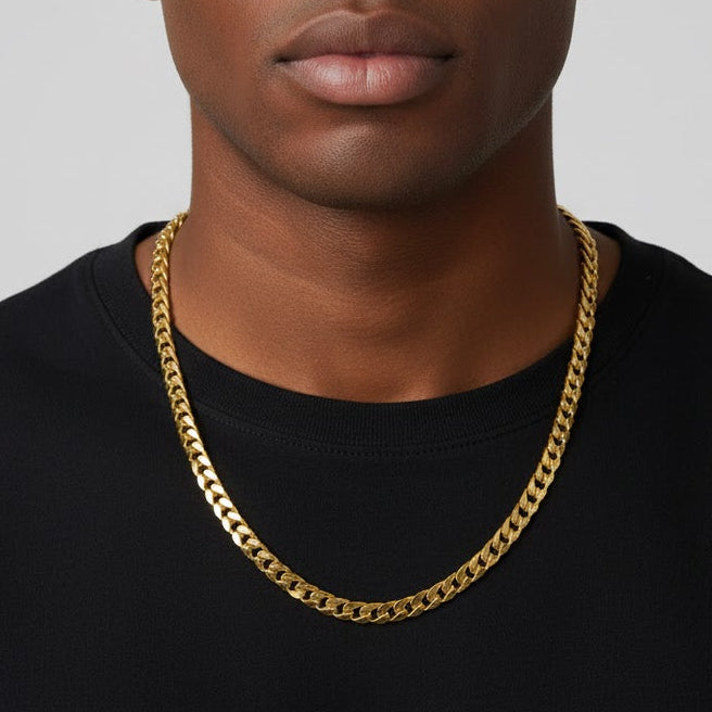 Miami Chain - 10K Yellow Gold