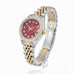 Rolex Datejust Diamond Bezel Watch 26mm Red Diamond Dial | 1.10ct