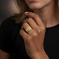 10K Yellow Gold - Diamond Cut Jesus Religious Ring