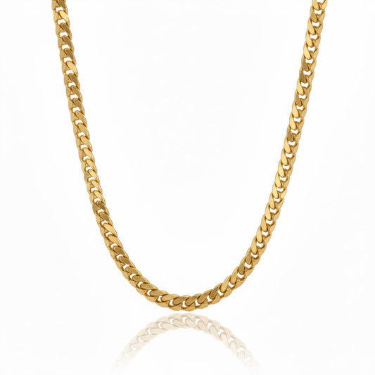 Miami Chain - 10K Yellow Gold