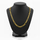 Figaro Link Chain Necklace - 14K Yellow Gold - Solid