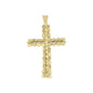 Cross Pendant - 10K Yellow Gold