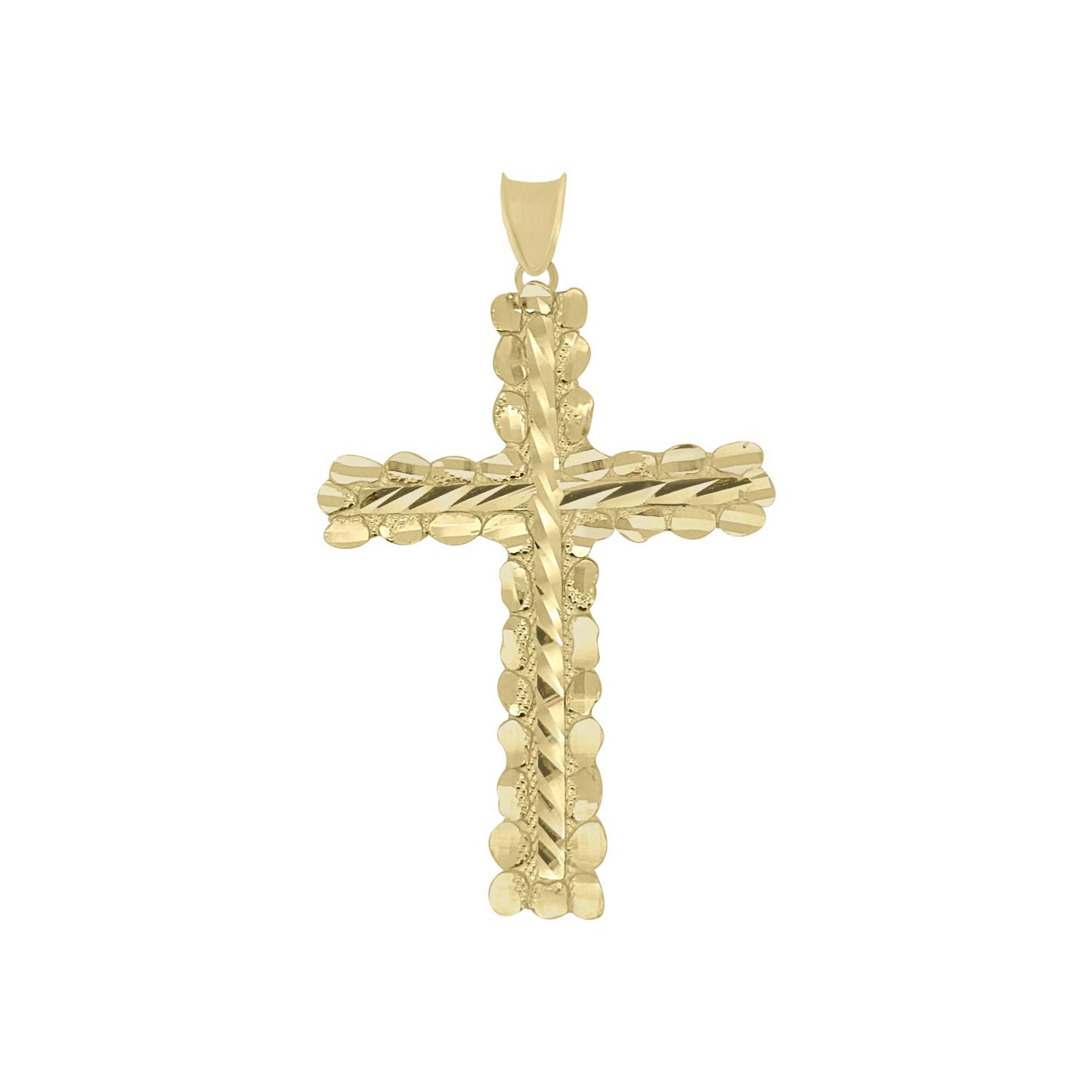 Cross Pendant - 10K Yellow Gold